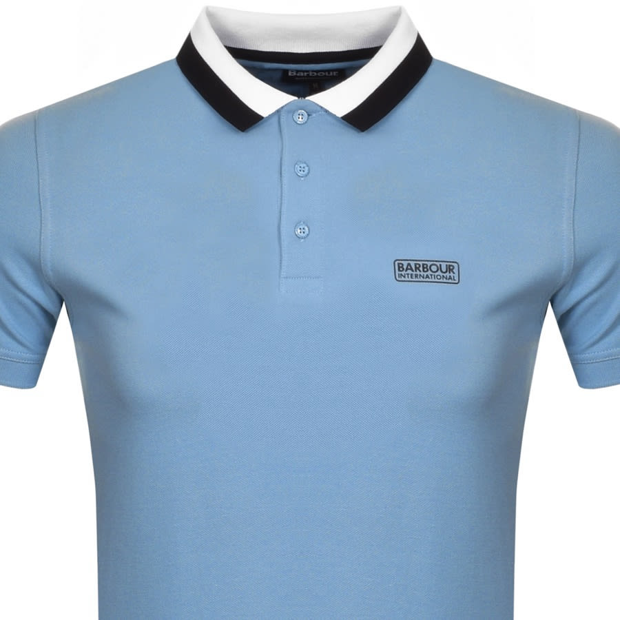 Alternative Image for ProductBarbour International Ampere Polo T Shirt Blue2